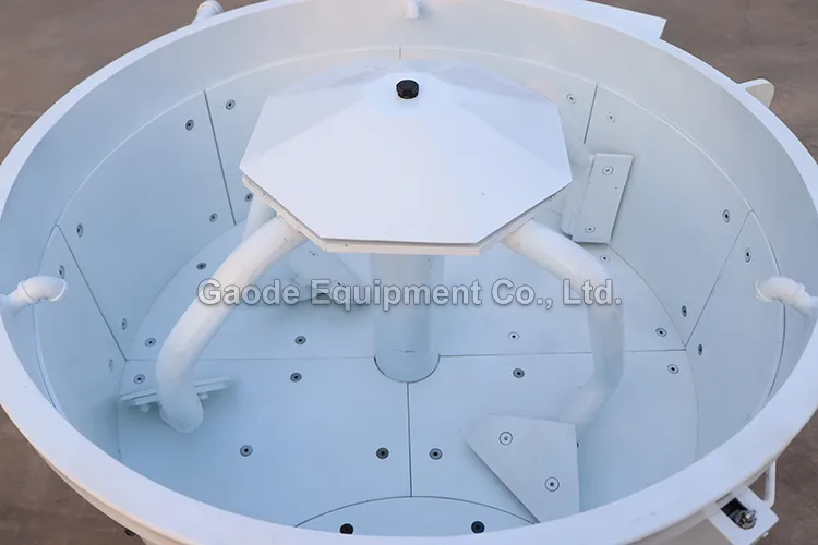GAODETEC GRM100 Efficient Refractory Pan Mixer For Homogeneous Mixing